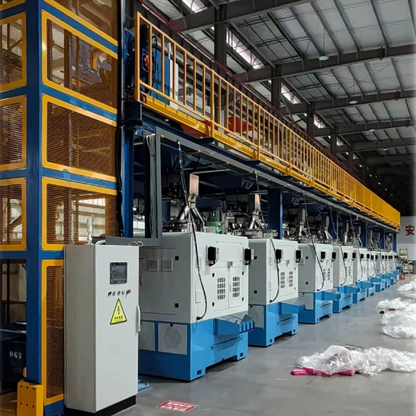 Máquinas roscadoras de tuercas de Taichuang en talleres inteligentes para el cliente