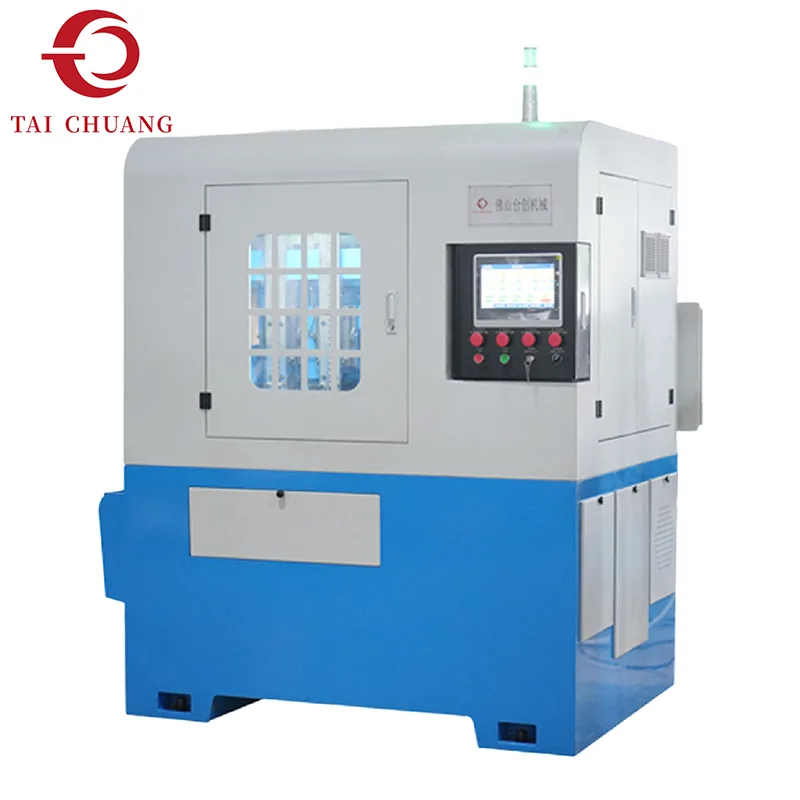 Máquina roscadora de tuercas de paso de cuatro husillos